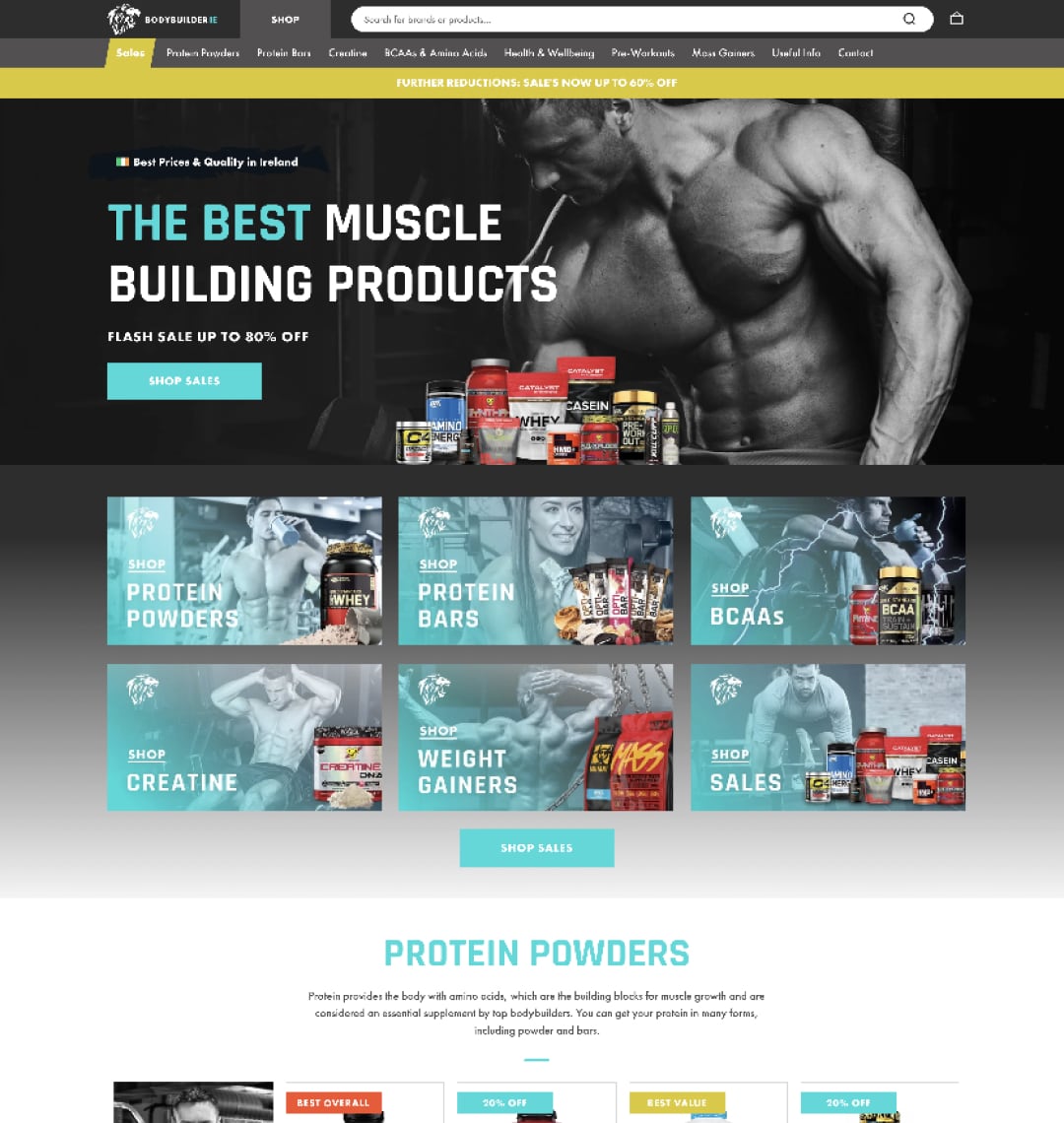bodybuilder - bodybuilding supplements