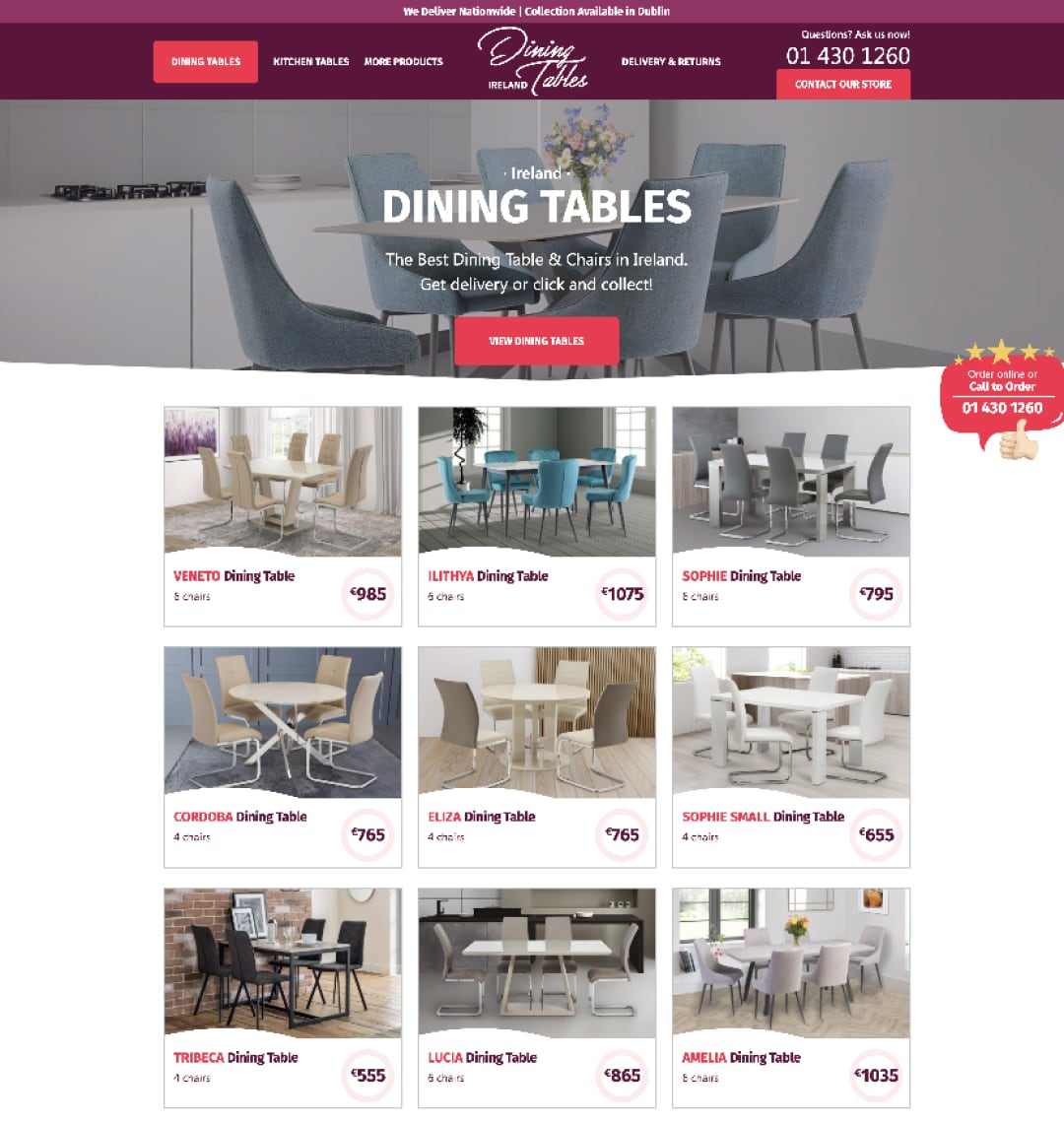 diningtables - dining tables and chairs