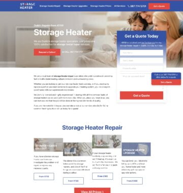 storageheater - storage heater repair